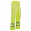 Game Workwear The Deluxe Hi-Vis Rain Pant, Yellow, Size XL 1450